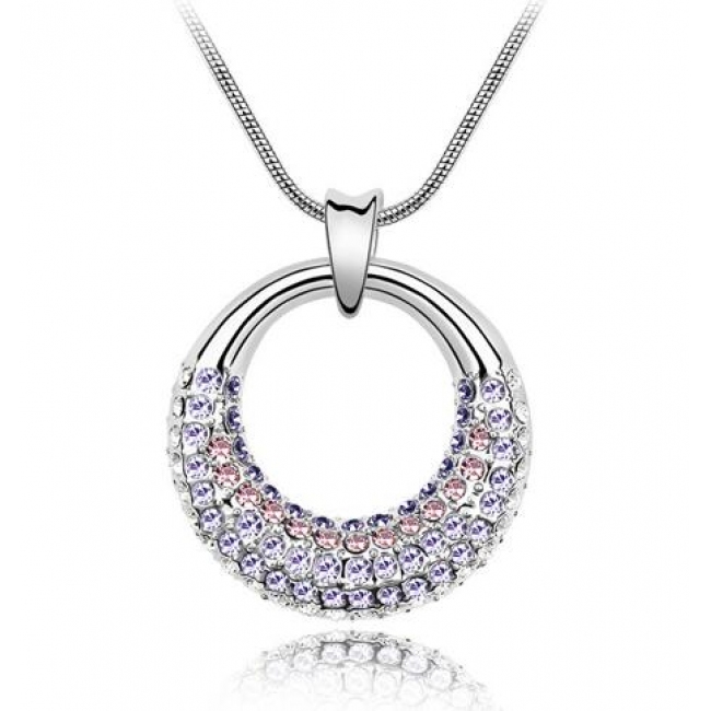 Austrian crystal necklace  KY2222