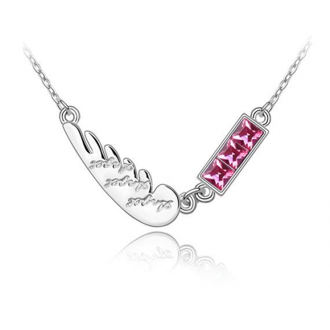 Austrian crystal necklace  KY2204