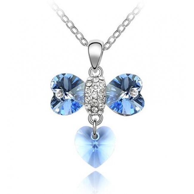 Austrian crystal necklace  KY1760