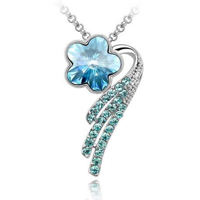 Austrian crystal necklace  KY1069