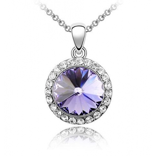 Austrian crystal necklace  KY1101