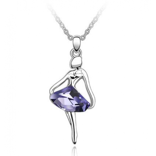 Austrian crystal necklace KY476