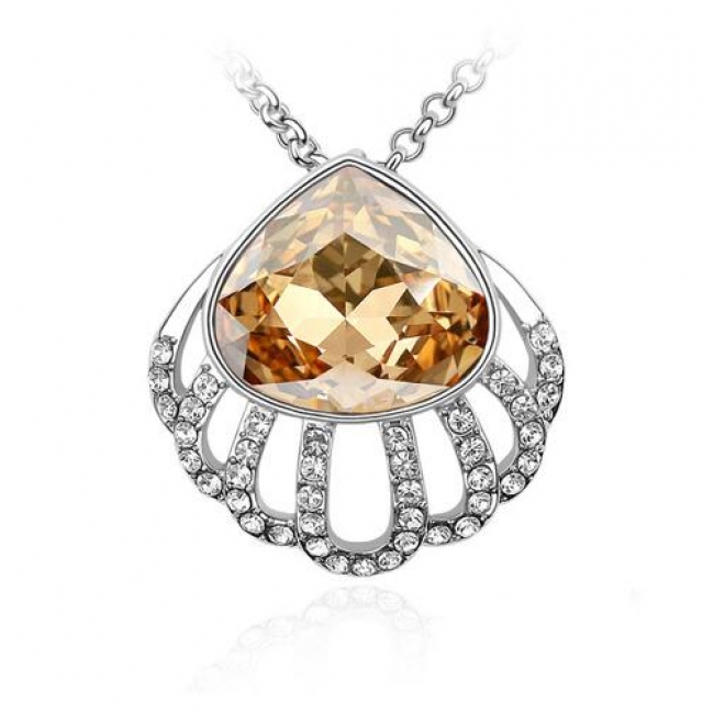 Austrian crystal necklace  KY675