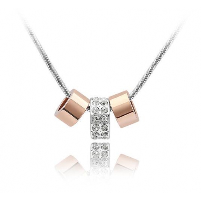 Austrian crystal necklace  KY1490
