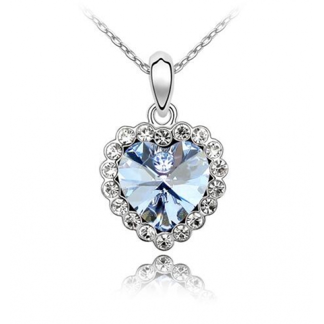 Austrian crystal necklace  KY1607