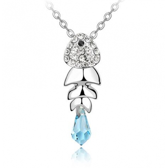 Austrian crystal necklace  KY1567