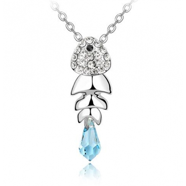 Austrian crystal necklace  KY1567