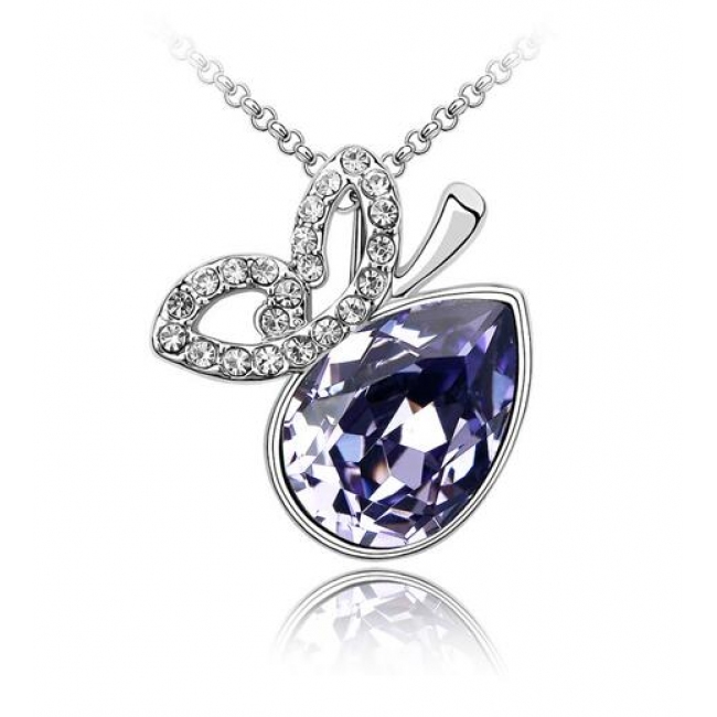 Austrian crystal necklace  KY1248