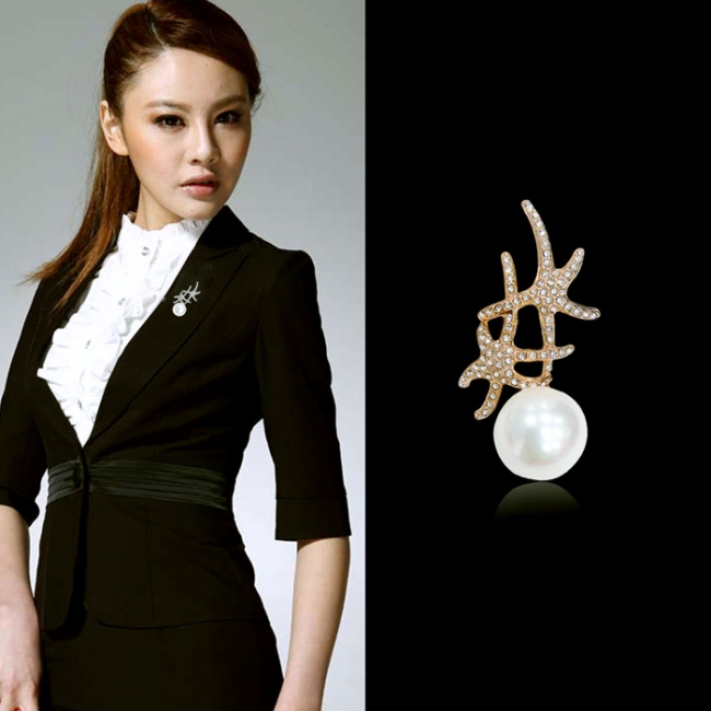 pearl brooch 350599