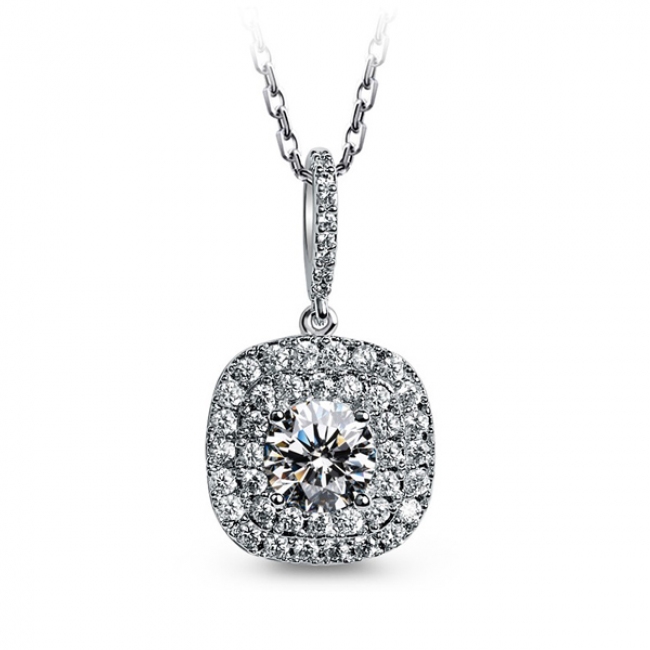 Popular zircon necklace 1835083