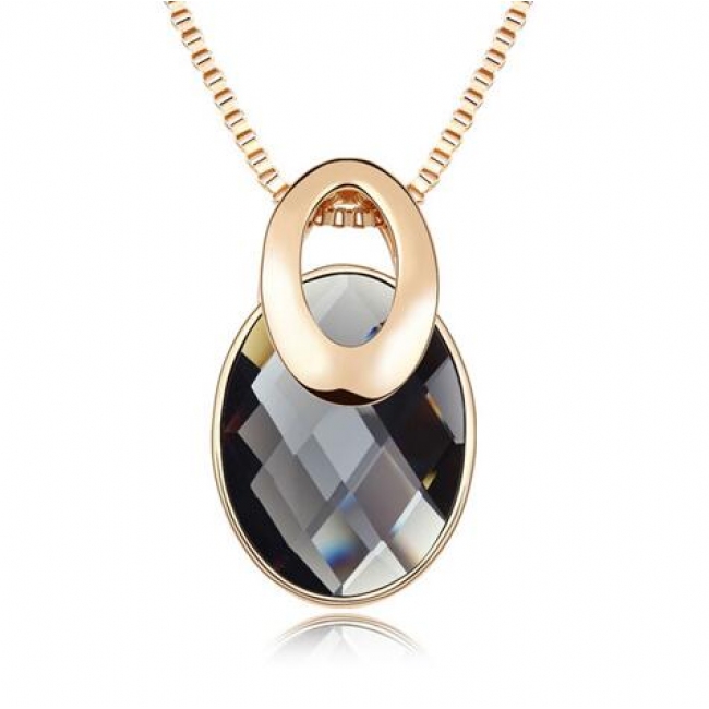 Kovtia  crystal long necklace HXA509442B