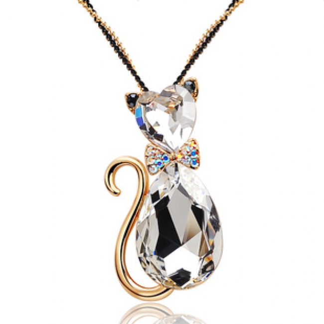 Kovtia crystal long necklace HXA4848