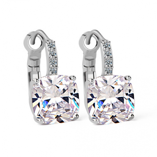 Popular zircon earring 1859780