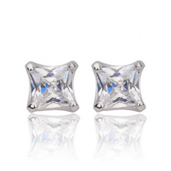 Popular zircon stud earring 1859852