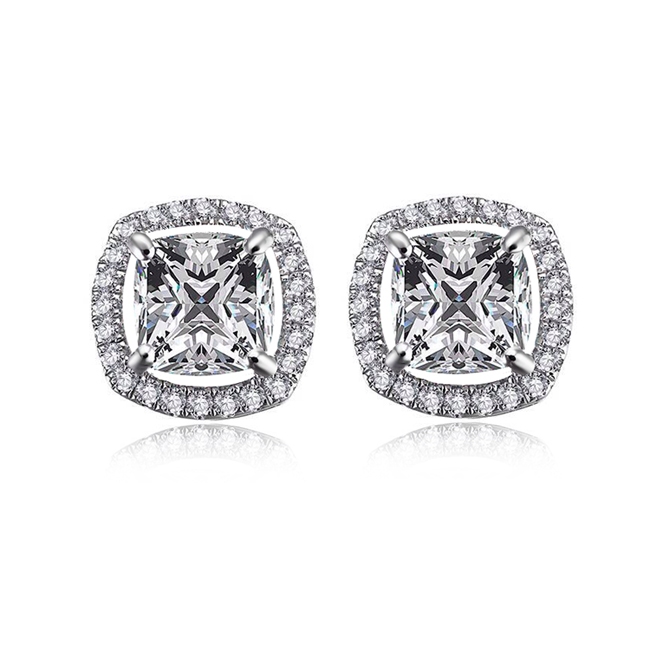 Popular AAA zircon earrings 80083