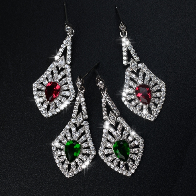 Popular AAA zircon earring E80005