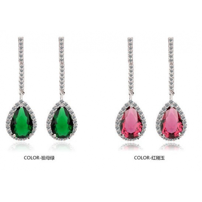 Popular AAA zircon earring E80004