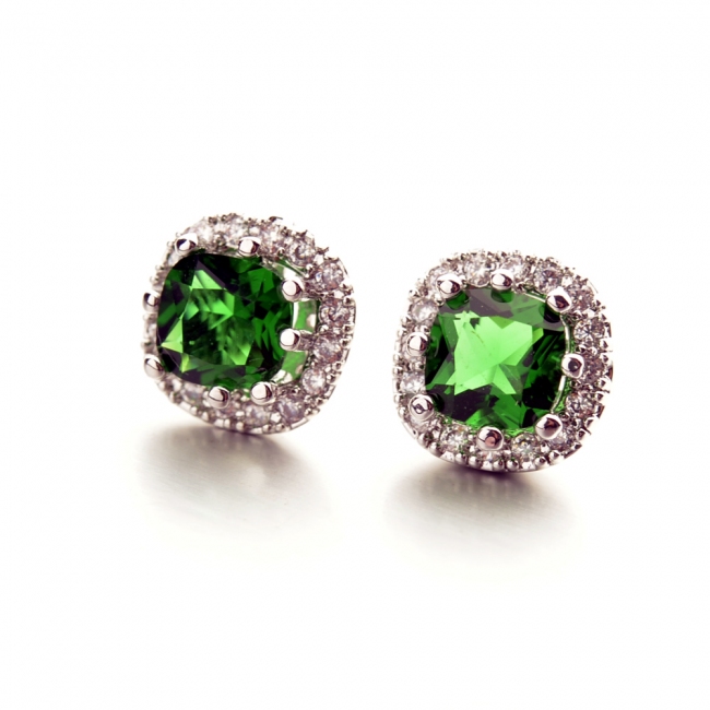 Popular zircon earring E800010001