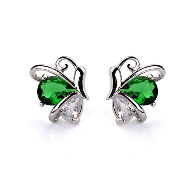 Popular zircon earring 80011