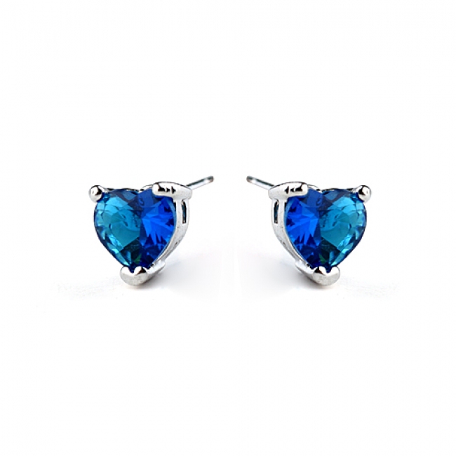 Popular heart of ocean crystal earring