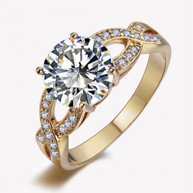 Popular zircon ring XL00558