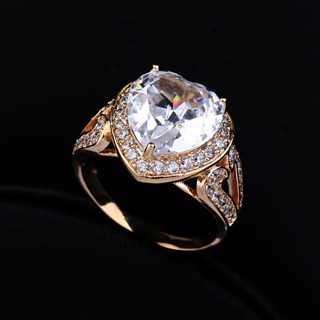 Popular zircon ring XL00262