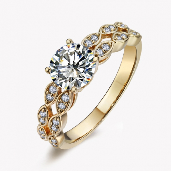 Popular zircon ring XL00579