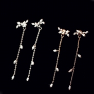 tassel zircon earring 208026
