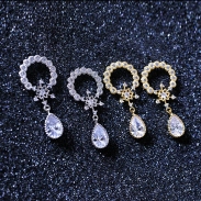 drop zircon earring  849200