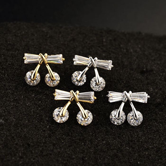 bowknot pearl earring 849200