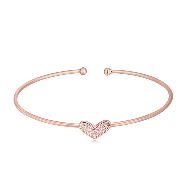 heart cuff  bangles 403007