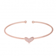 heart cuff  bangles 403007