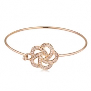 flower cuff bangles AL20452