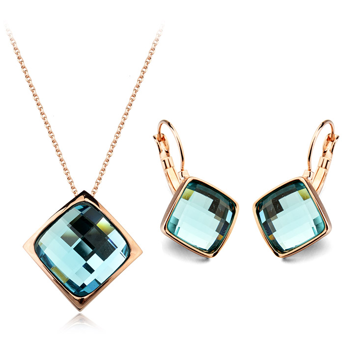 Fashion crystal jewelry set  220819