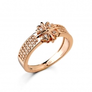 Fashion clover ring 96930