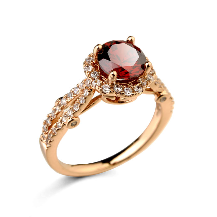 Fashion zircon ring  96961