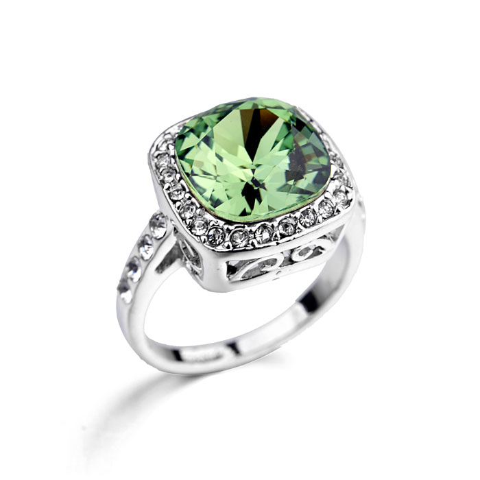 Fashion crystal ring 115185