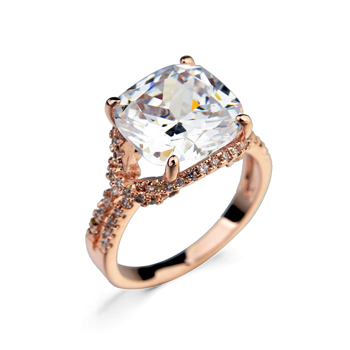 Fashion semi-precious stone ring 311398
