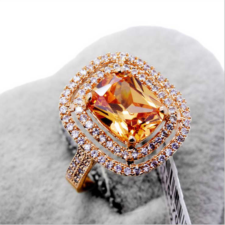 luxury zircon ring 311557