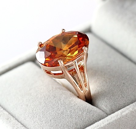 Fashion zircon ring 93290