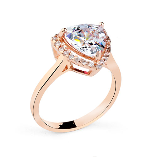 fashion zircon ring 311399