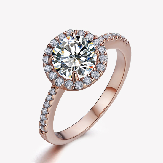 fashion zircon ring 311413