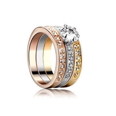 New arrival design ring with crystal 114773