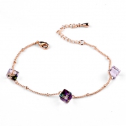 Fashion crystal bracelet 31724