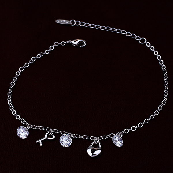 fashion elegant anklet with crystal 1201...