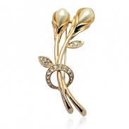 tulip pearl brooch 152734