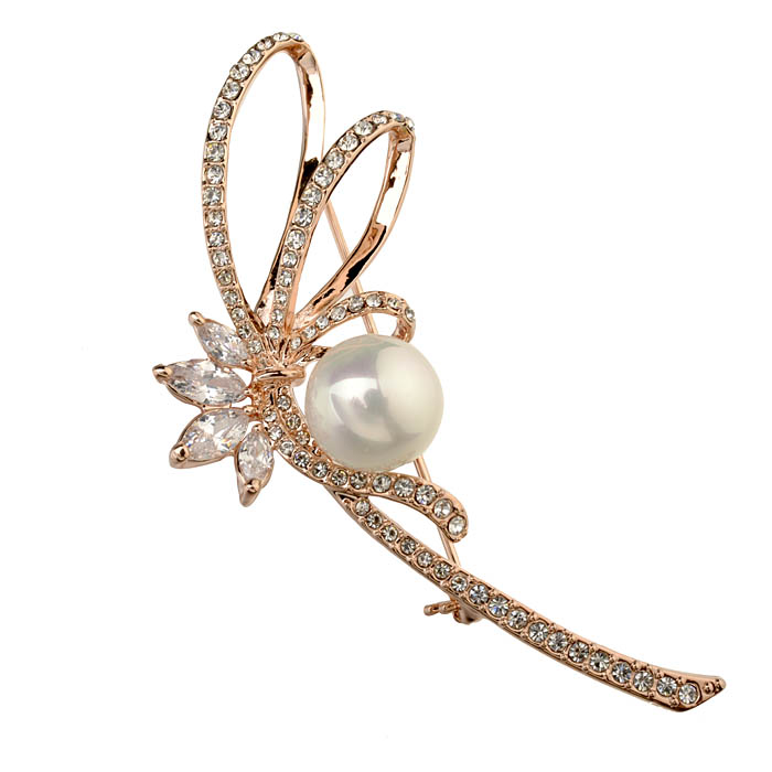 fashion pearl brooch 350609