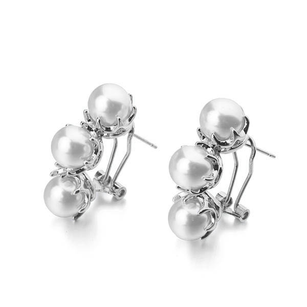 Fashion pearl earring 87105