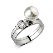 unique pearl ring 115456