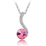 Austrian crystal necklace KY4726